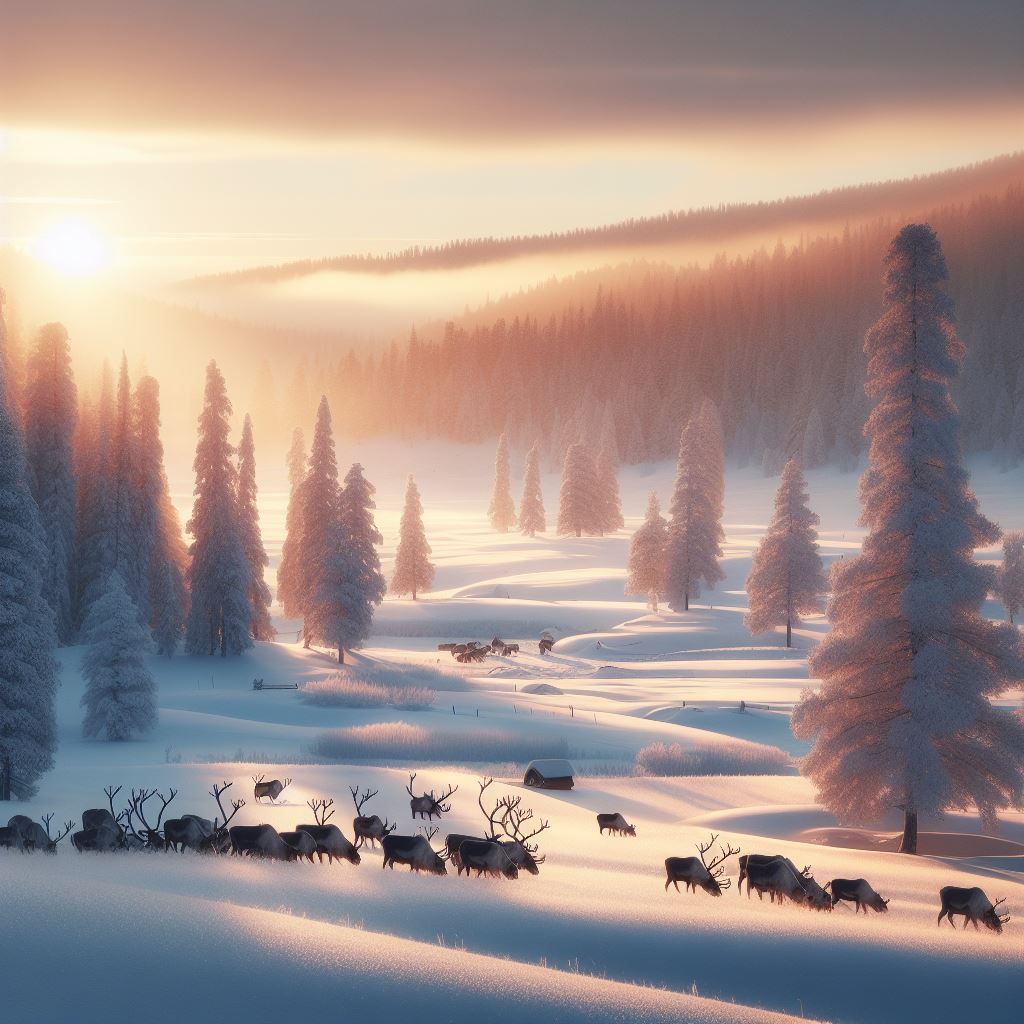 Snowy landscape